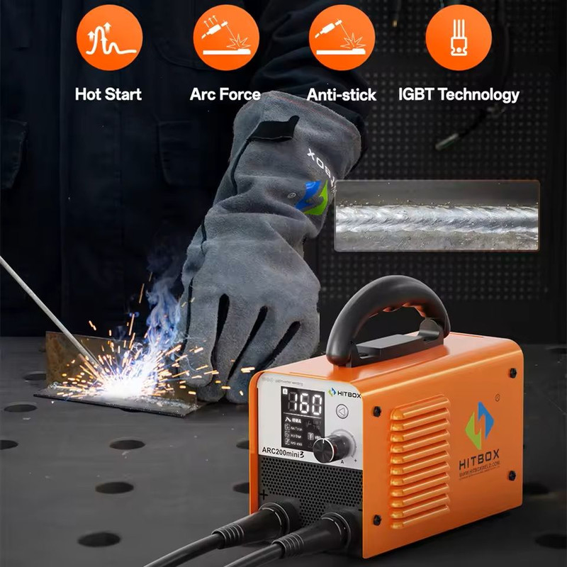 Ultra Mini Stick Welder With Digital Display And ARC Lift TIG Functio 3
