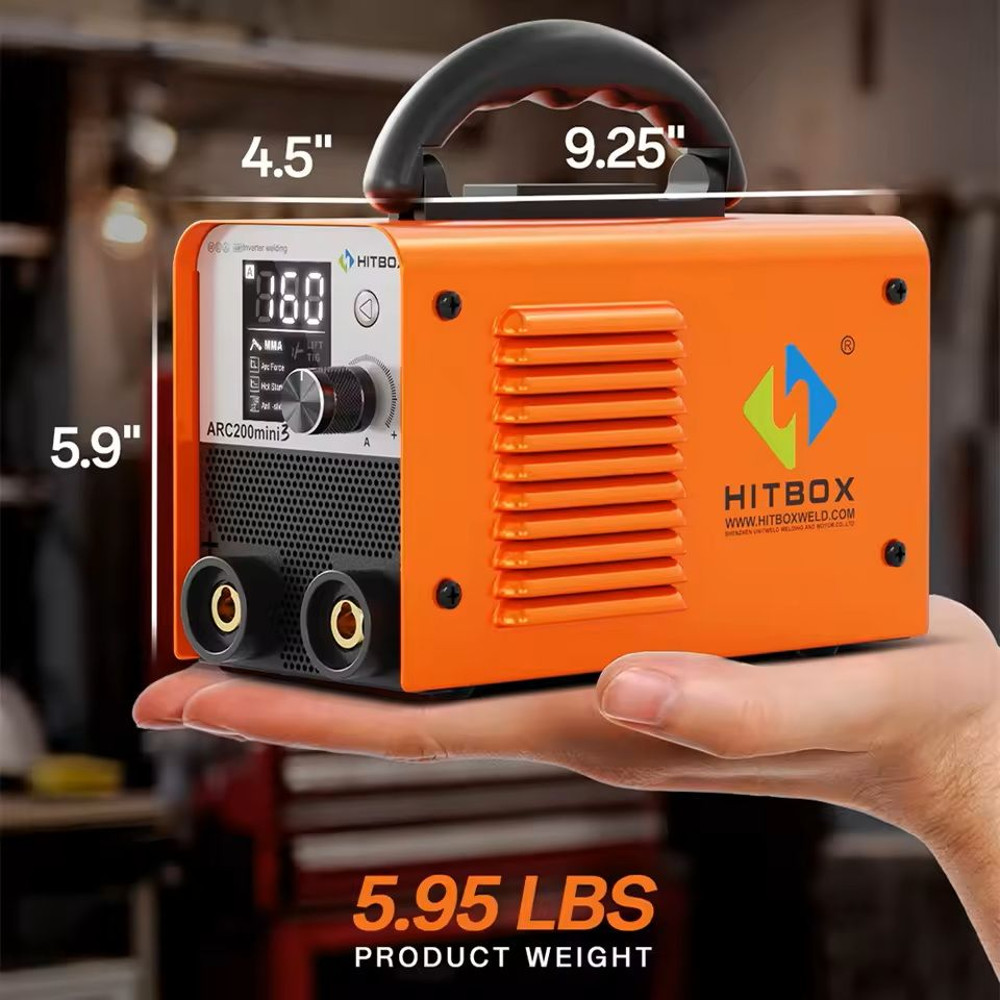 Ultra Mini Stick Welder With Digital Display And ARC Lift TIG Functio 4