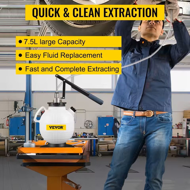 Transmission Fluid Pump Kit With Control Valve And 15 Adapter Set 1