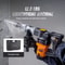 Heavy Duty Electric Jackhammer With Chisels And Carry Case 5