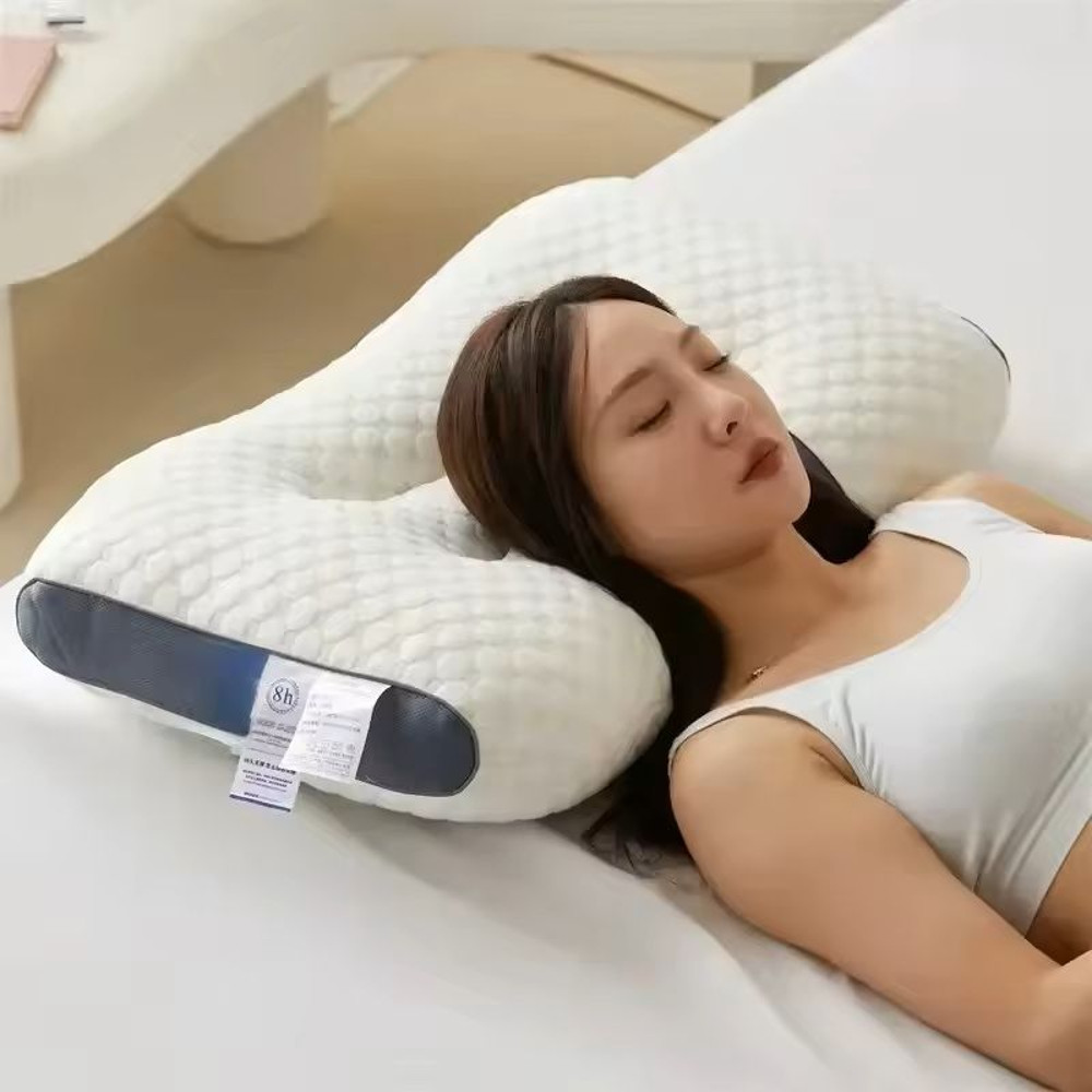 2028 Honeycomb Pillow For Cervical Spine Relief And Deep Sleep Support 0