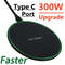 300W Fast Wireless Charging Pad For IPhone Samsung More 0