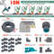 Adjustable Garden Misting System With Flexible Brass Spray Kit Cooling Fogging Watering Hose 1