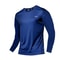 Mens Ice Silk Long Sleeve TShirt QuickDry Breathable Sun Protection 4