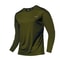 Mens Ice Silk Long Sleeve TShirt QuickDry Breathable Sun Protection 13