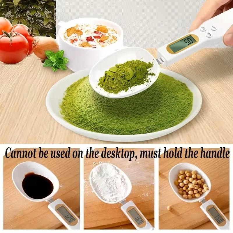 Mini Digital Spoon Scale LCD Kitchen Measuring Tool For Coffee Flour And Powder 0