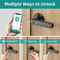 Smart Fingerprint Door Lock With Touchscreen Keypad And App Remote Control 2