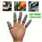 10 Piece Anti Cut Finger Sleeve Set Flexible Fingertip Protectors For Kitchen And Craft Safety 5