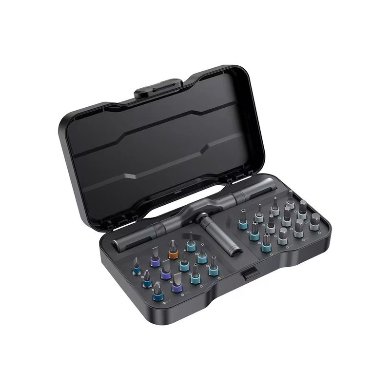 Multifunction Ratchet Screwdriver Set With Magnetic Bits 5