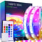 App Controlled LED Strip Lights With Music Sync And Color Changing Effects 0