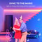 App Controlled LED Strip Lights With Music Sync And Color Changing Effects 4