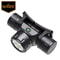 Rechargeable EDC Headlamp With Infrared Switch And 2000 Lumen Output 0