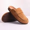 Womens Cork Suede Mules with Arch Support and Antislip Sole