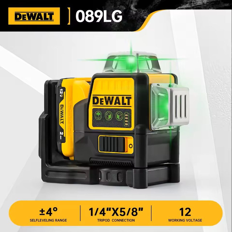 360 Degree Green Beam Self Leveling Laser With Tripod Compatibility 0