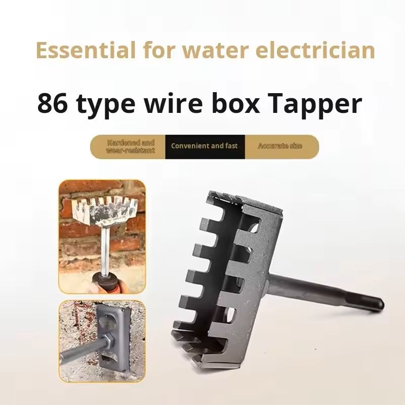 Electric Hammer Hole Punch Tool For 86 Line Socket Box 1