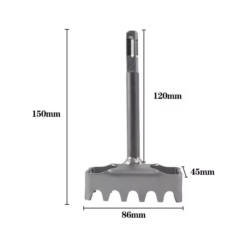 Electric Hammer Hole Punch Tool For 86 Line Socket Box 4