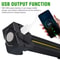 Rechargeable Magnetic LED Flashlight With Folding Design 5