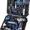 Cordless Drill And Home Tool Set 126 Piece With 8V Power And Storage Case 3