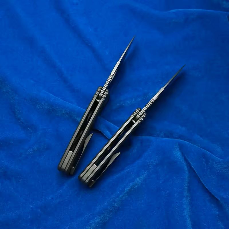 Precision VG10 Folding Knife With Titanium Handle 2