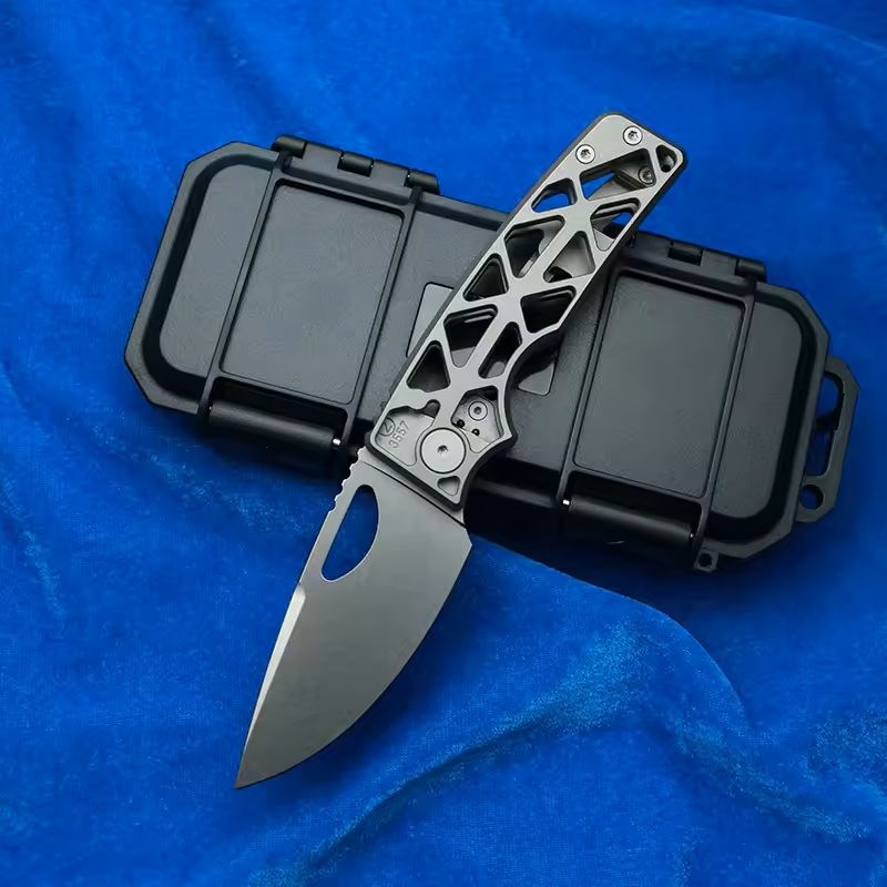 Precision VG10 Folding Knife With Titanium Handle 5