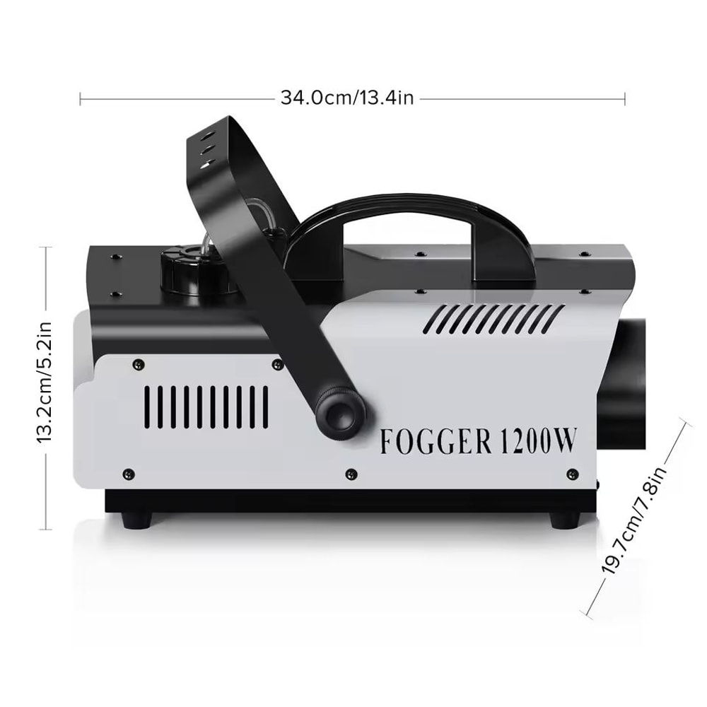 1200W Fog Machine With 6Color LED Lights For Stage Party Effects 1