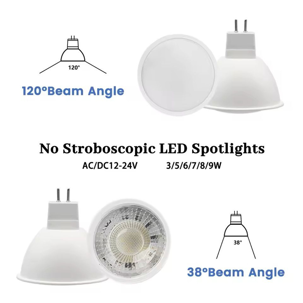 MR16 LED Spotlight Bulb With GU53 Base Per Piece 3W To 8W 3