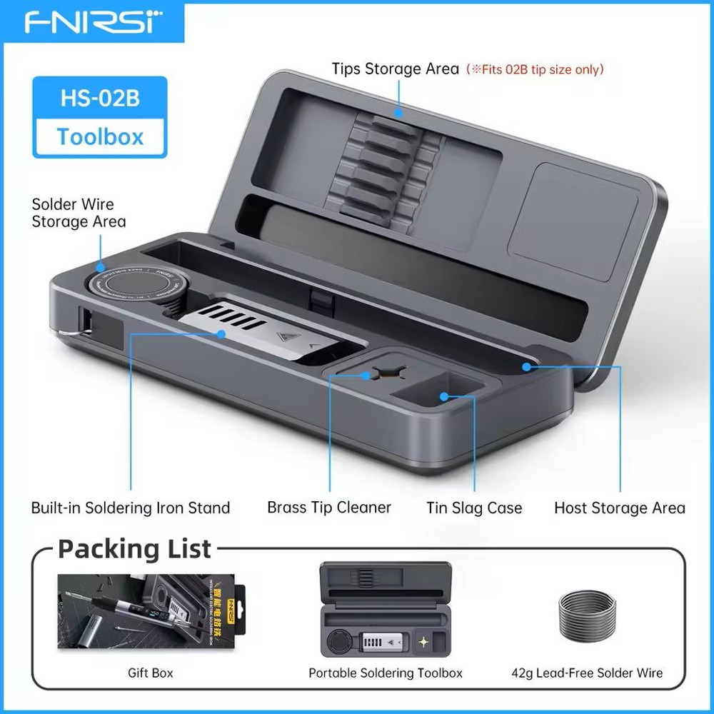 Adjustable Temperature Soldering Iron Set With Digital Control And PD Power Support 2