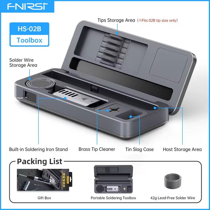 Adjustable Temperature Soldering Iron Set With Digital Control And PD Power Support 2