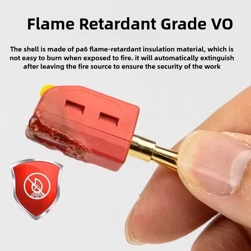 10 Piece GoldPlated Banana Plug Connector Set For High Current Electrical Testing 4