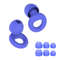 Quiet Reusable Ear Plugs With MultiSize Tips For Sleep Work  Travel 9