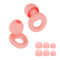 Quiet Reusable Ear Plugs With MultiSize Tips For Sleep Work  Travel 11