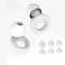 Quiet Reusable Ear Plugs With MultiSize Tips For Sleep Work  Travel 13