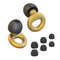 Quiet Reusable Ear Plugs With MultiSize Tips For Sleep Work  Travel 14