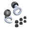 Quiet Reusable Ear Plugs With MultiSize Tips For Sleep Work  Travel 15