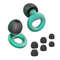 Quiet Reusable Ear Plugs With MultiSize Tips For Sleep Work  Travel 17