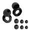 Quiet Reusable Ear Plugs With MultiSize Tips For Sleep Work  Travel 18