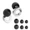 Quiet Reusable Ear Plugs With MultiSize Tips For Sleep Work  Travel 22