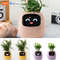Smart AI Planter With LED Expressions And Sensors For Easy Fun Plant Care 0