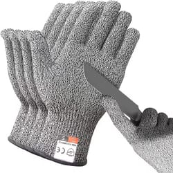 level 5 cut resistant gloves for kitchen glass and industrial safety use