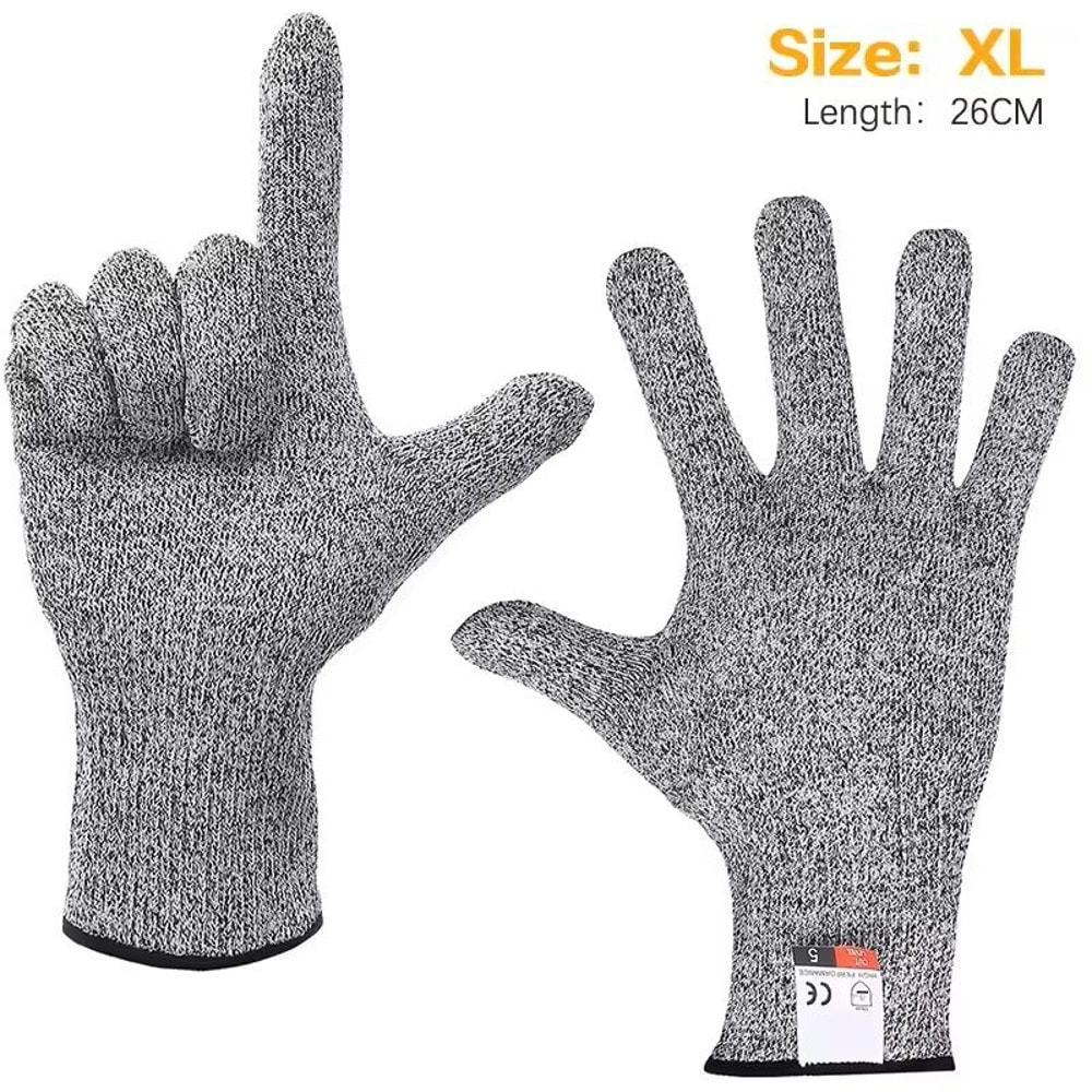 Level 5 Cut Resistant Gloves For Kitchen Glass And Industrial Safety Use 9