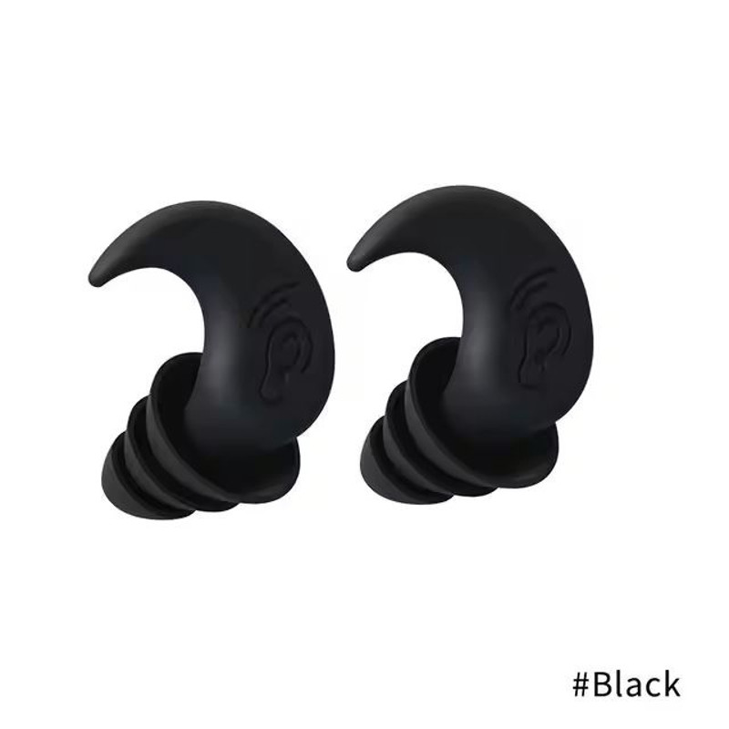 Reusable Silicone Noise Reducing Earplugs For Sleeping Swimming And Sound Protection 10