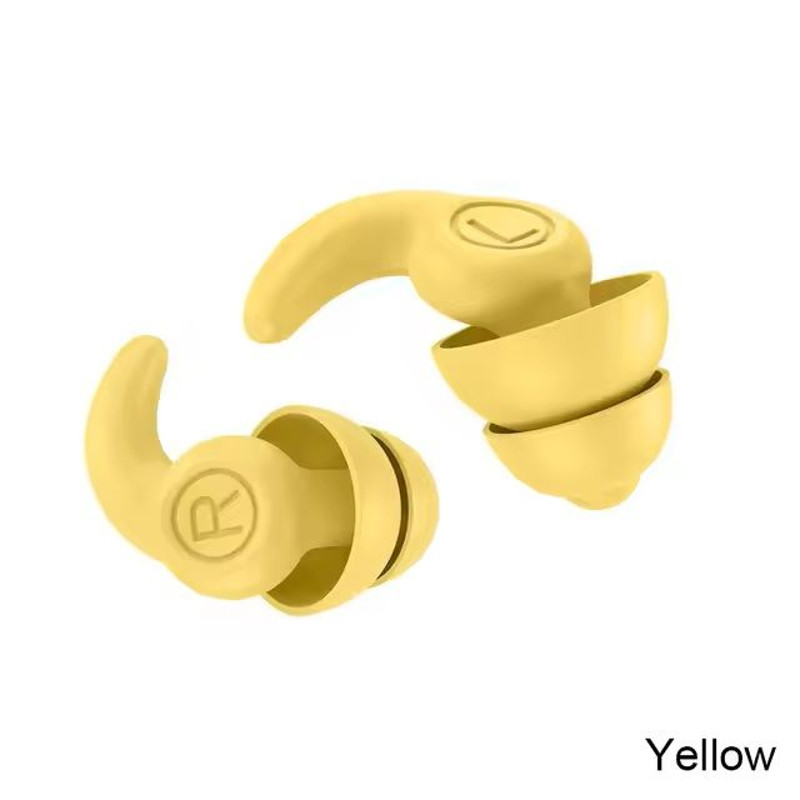 Reusable Silicone Noise Reducing Earplugs For Sleeping Swimming And Sound Protection 12