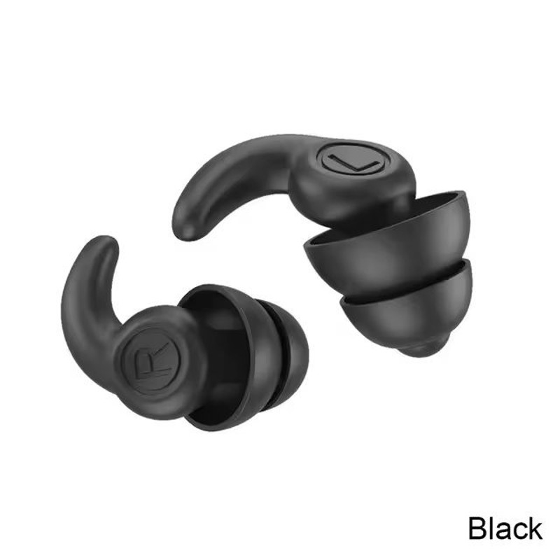 Reusable Silicone Noise Reducing Earplugs For Sleeping Swimming And Sound Protection 13