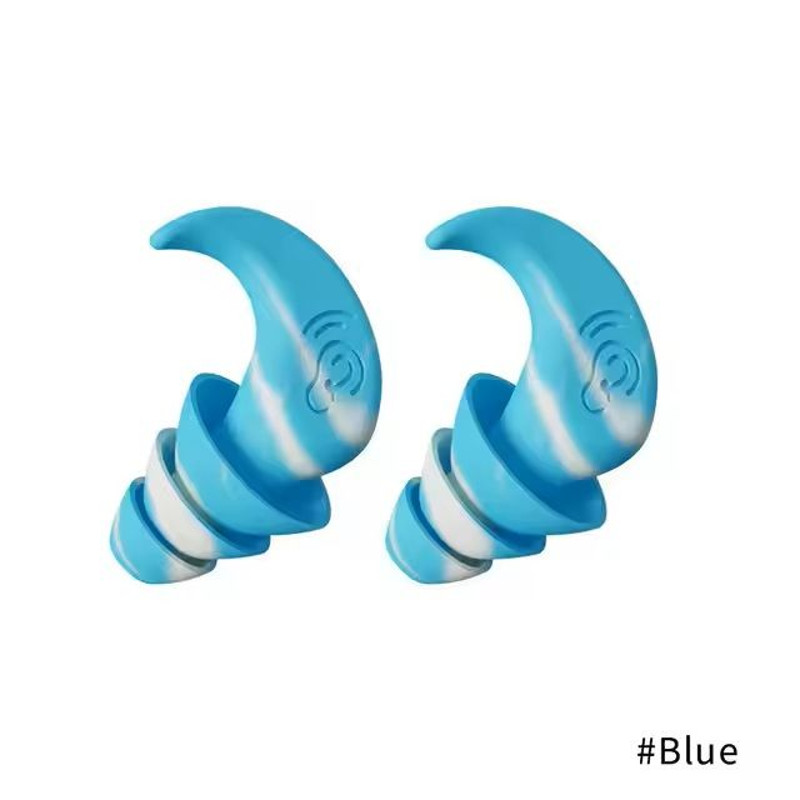 Reusable Silicone Noise Reducing Earplugs For Sleeping Swimming And Sound Protection 8