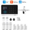 Smart WiFi GSM Home Alarm System With Motion Sensor And App Control For Alexa 13