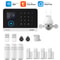 Smart WiFi GSM Home Alarm System With Motion Sensor And App Control For Alexa 14