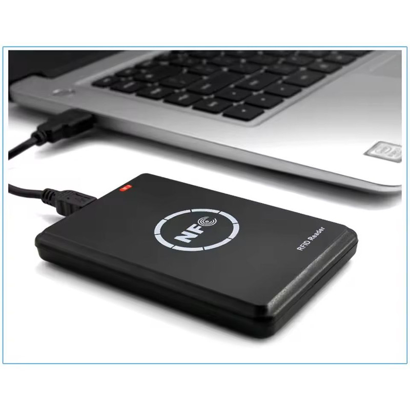 NFC RFID Smart Card Reader And Writer USB Copier For Access Control Key Fob And Tag Duplication 3