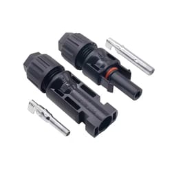 solar pv connector set male and female pairs for 1000v 30a solar panel cable 2.5 to 6mm