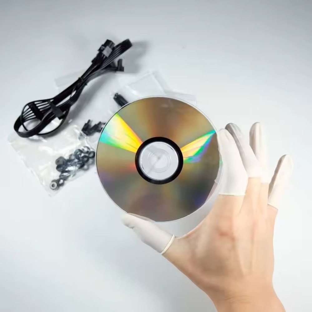 Disposable Latex Finger Cots Non Slip Protective Fingertip Covers For Anti Static Tool Use 2