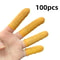 Disposable Latex Finger Cots Non Slip Protective Fingertip Covers For Anti Static Tool Use 11